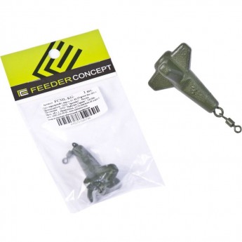 Груз маркерный с вертлюгой FEEDER CONCEPT Klin Green 42г