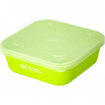 Коробка рыболовная для наживки с крышкой FEEDER CONCEPT FEEDER BAIT BOX р.S Коробка рыболовная для наживки с крышкой FEEDER CONCEPT FEEDER BAIT BOX р.S