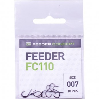 Крючки FEEDER CONCEPT Feeder серия FC110 №7, уп. 10шт