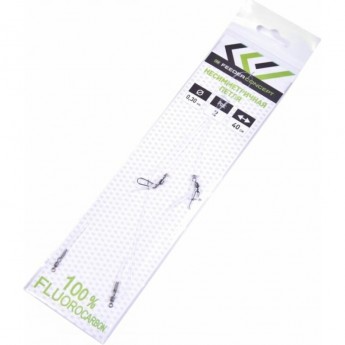 Оснастка фидерная FEEDER CONCEPT НЕСИММЕТРИЧНАЯ ПЕТЛЯ флюорокарбон 40см 2шт. Оснастка фидерная FEEDER CONCEPT НЕСИММЕТРИЧНАЯ ПЕТЛЯ флюорокарбон 40см 2шт.